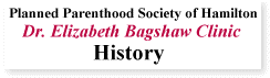 PPSH Elizabeth Bagshaw Clinic History